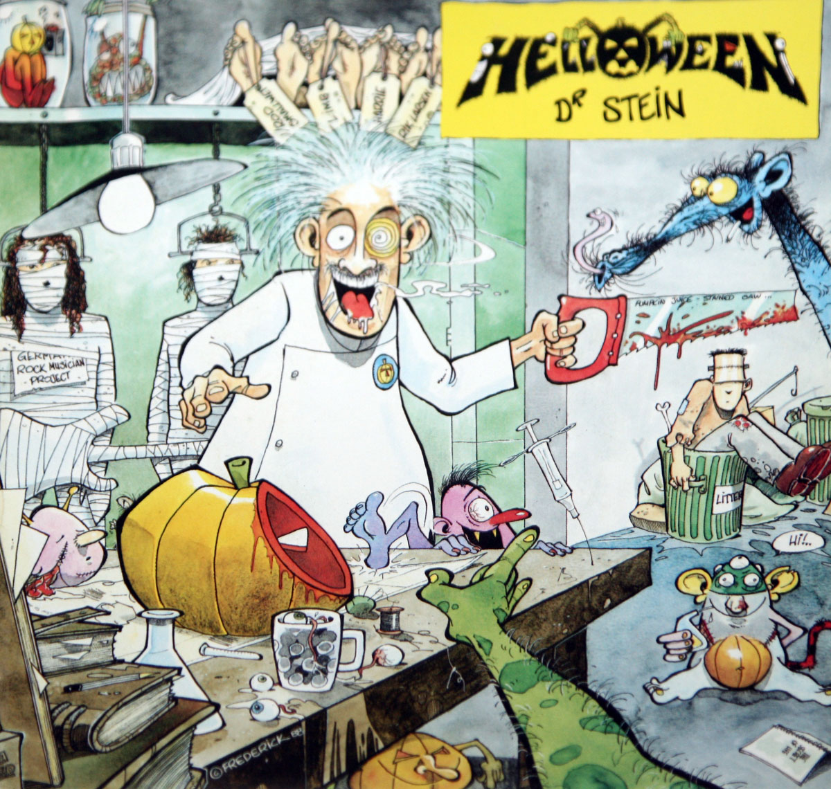High Resolution # Photo HELLOWEEN Dr Stein Single 
